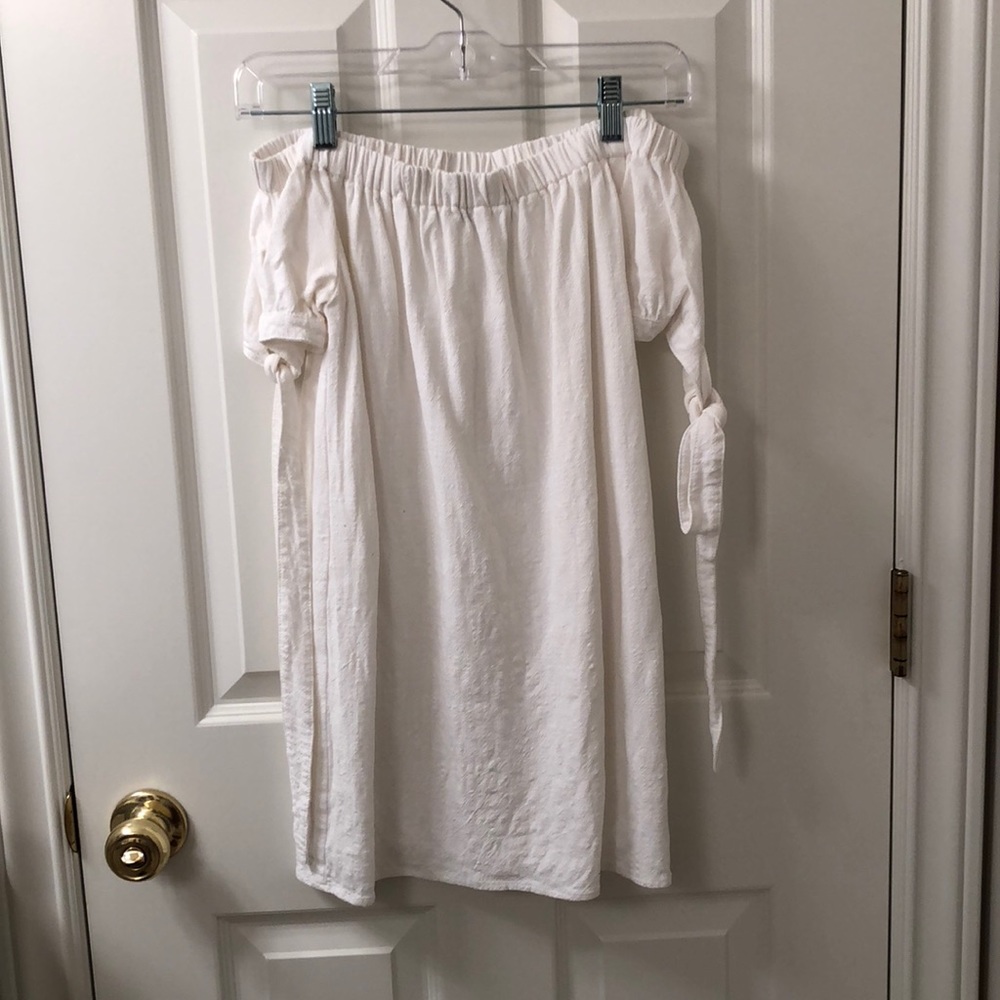 Off the shoulder dress